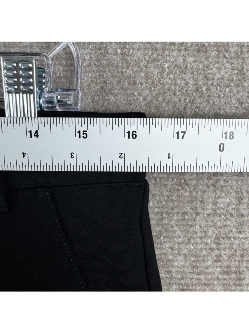 Betabrand Bootcut Classic Dress Pant Yoga Pant Large Black Ponte Knit Capsule - Picture 7 of 11